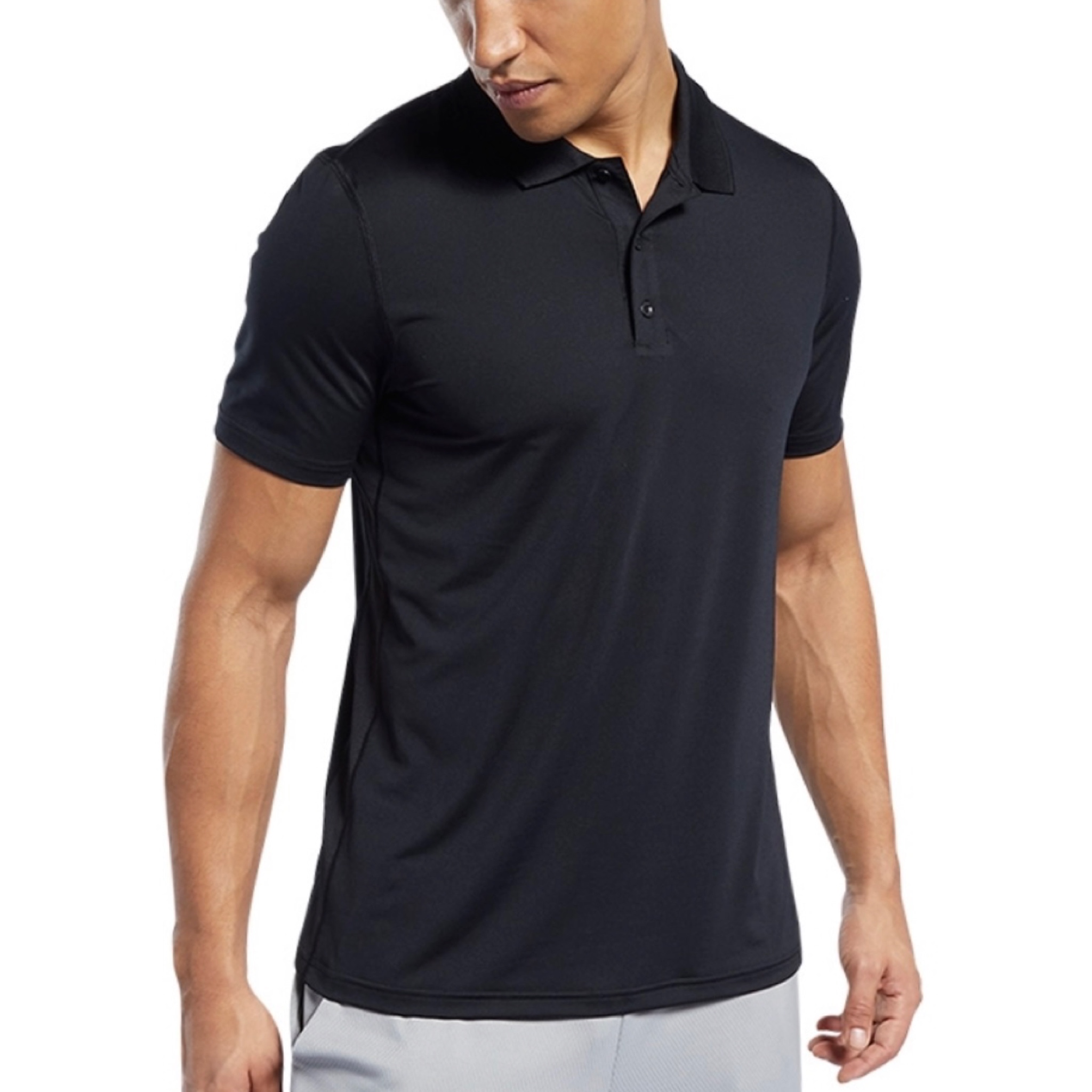 เสื้อ Reebok Speedwick Polo Shirt ‘BLACK’ เสื้อโปโล (M,L)