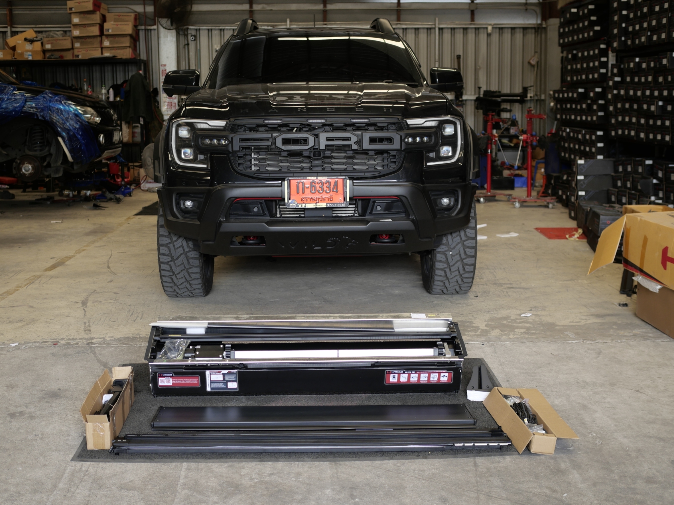 ฝาปิดท้ายรถ HAMER AUTO ROLLER LID MAX ใส่ RANGER NEXTGEN STORMTRAK ที่ STEP9