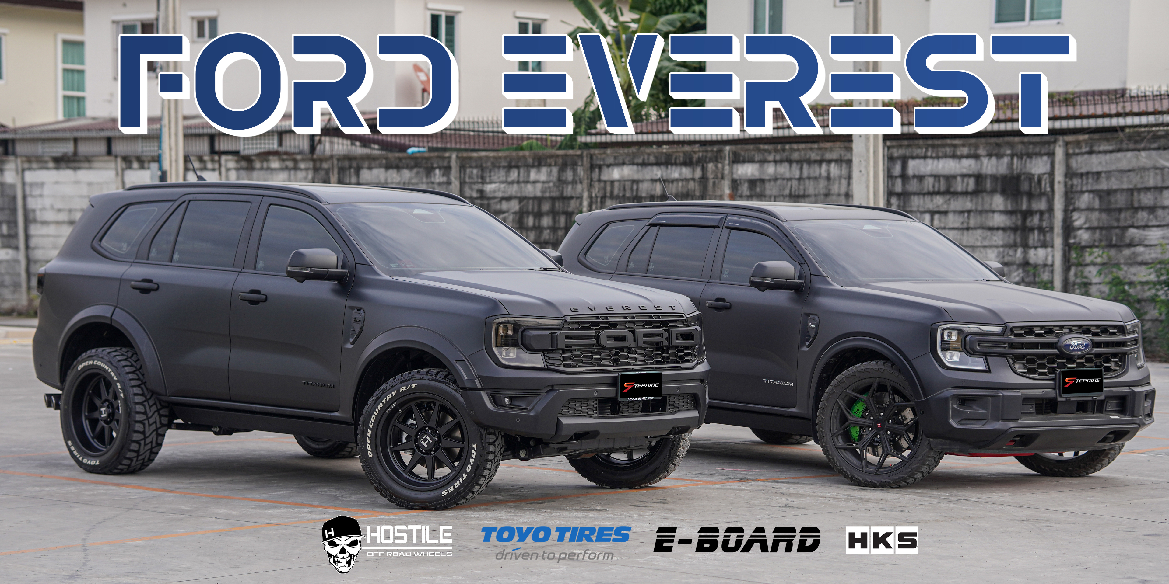 FORD EVEREST ล้อแท้ HOSTILE