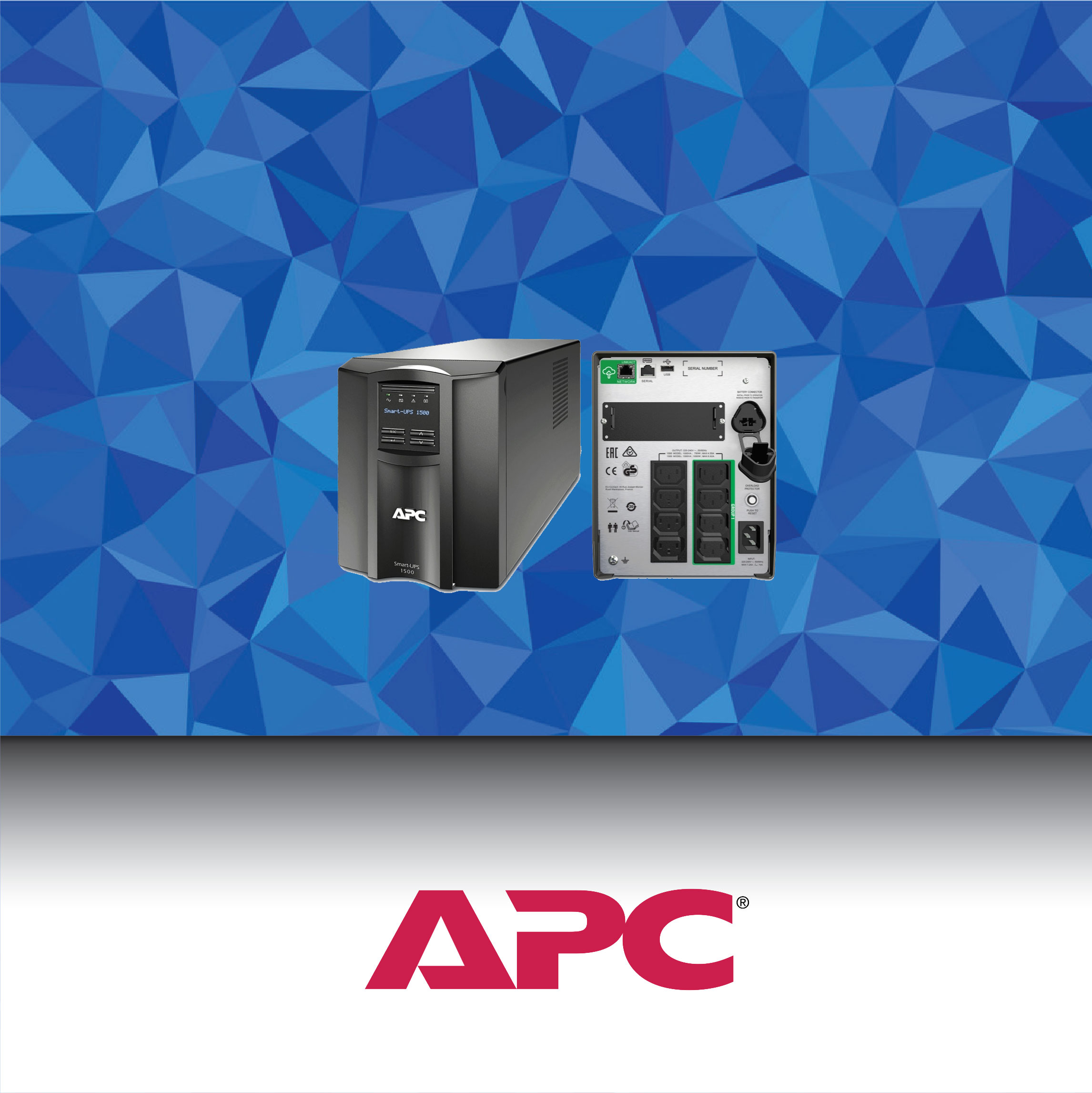 APC Smart-UPS 1500VA LCD 230V with SmartConnect [P/N SMT1500IC] ขาย UPS | จำหน่าย UPS | ร้านขาย UPS