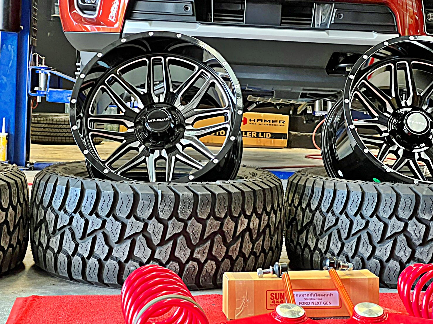 #FORD-EVEREST_NEXTGEN จองคิวมาจากสระแก้ว ทำทรงเมกาที่ STEP9