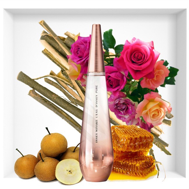 น้ำหอมแท้ ISSEY MIYAKE L'EAU D'ISSEY PURE NECTAR DE PARFUM FOR WOMENEAU DE PARFUM SPRAY 90 ML ของใหม่ กล่องขายซีล