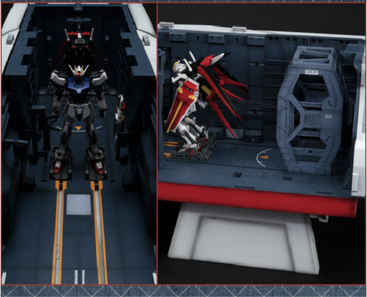 REALISTIC MODEL SERIES MOBILE SUIT GUNDAM SEED ARCHANGEL CATAPULT DECK FOR １/144 HGUC