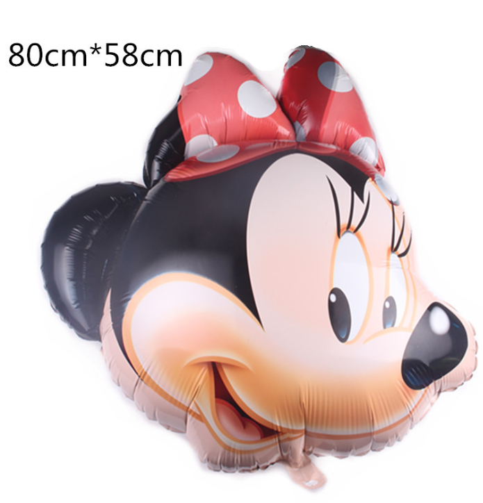 Minny Foil Balloon /ลูกโป่งหัวมินนี่ (80*58cm)