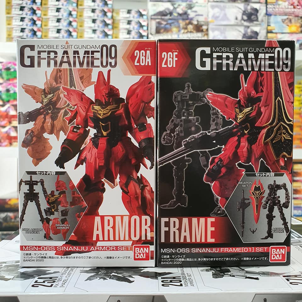 Mobile Suit Gundam G Frame 9 MSN-06S SINANJU