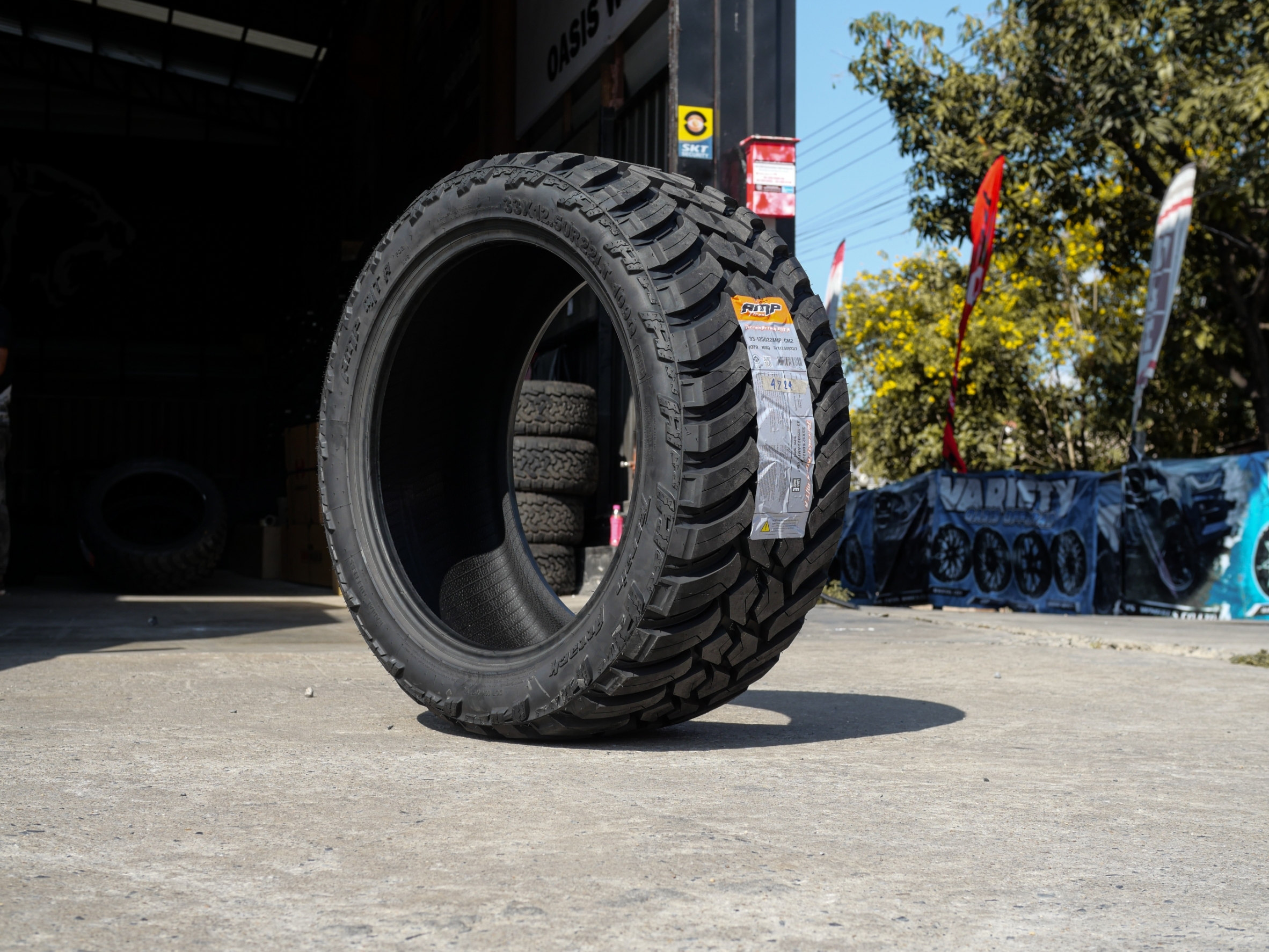 ยาง AMP MTA 33X12.5-22 ราคาถูกที่STEP9 รับประกันตลอกอายุการใช้งาน