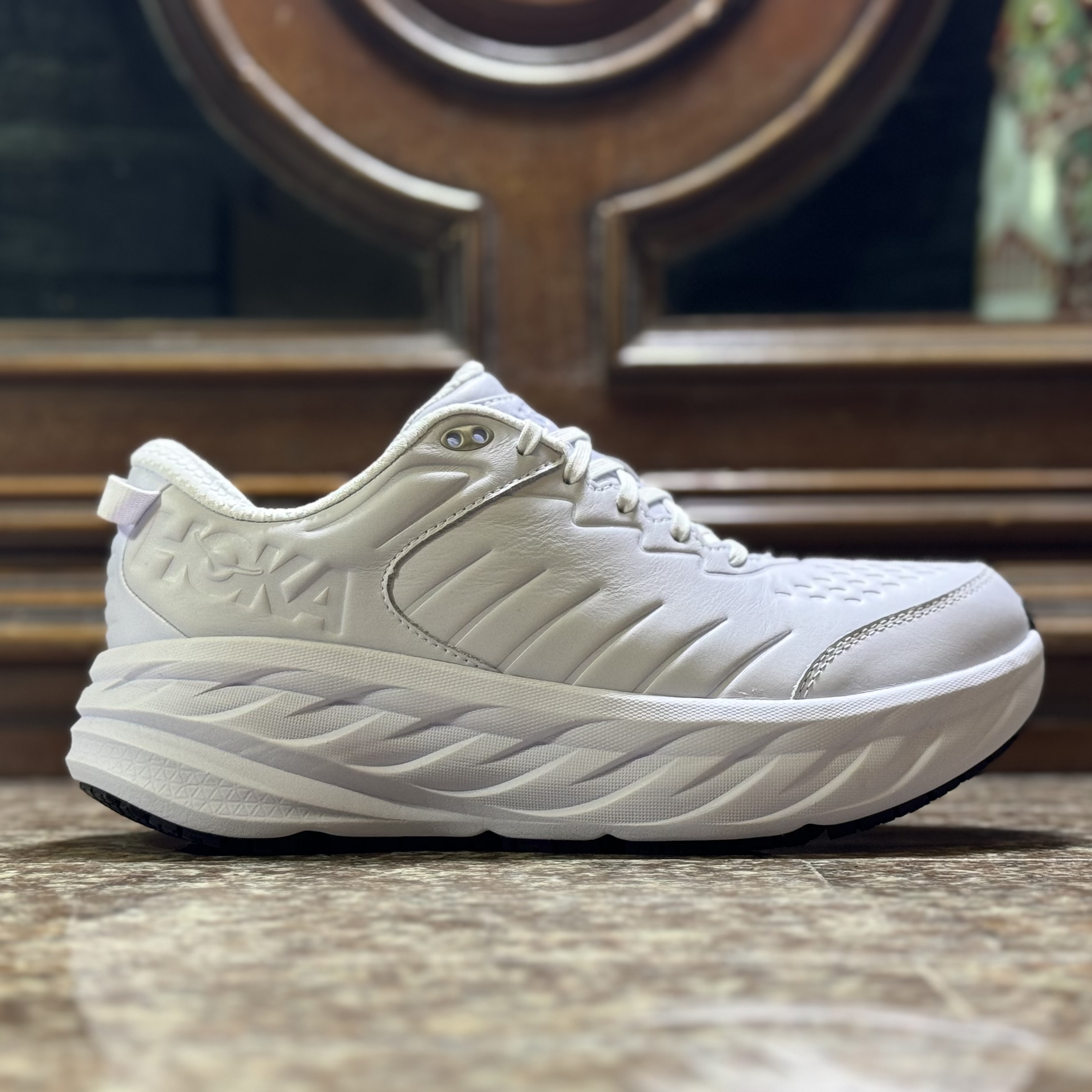 รองเท้า HOKA Bondi SR ‘TripleWhite’ (M10.5US)