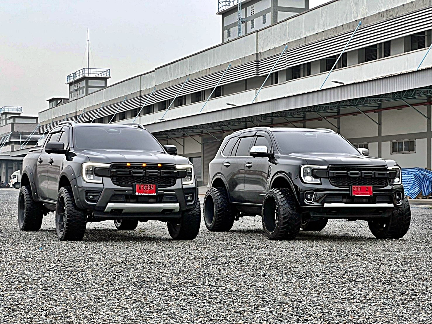 สุด! FORD NEXTGEN HOSTILE H113 22X10.0 ET-25 6/139.7 AMP 33X12.5-22 ATA