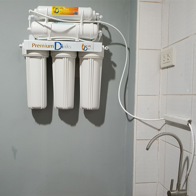 เครื่องกรองน้ำดื่ม 5ขั้นตอน รุ่น UF ราคาพร้อมติดตั้ง