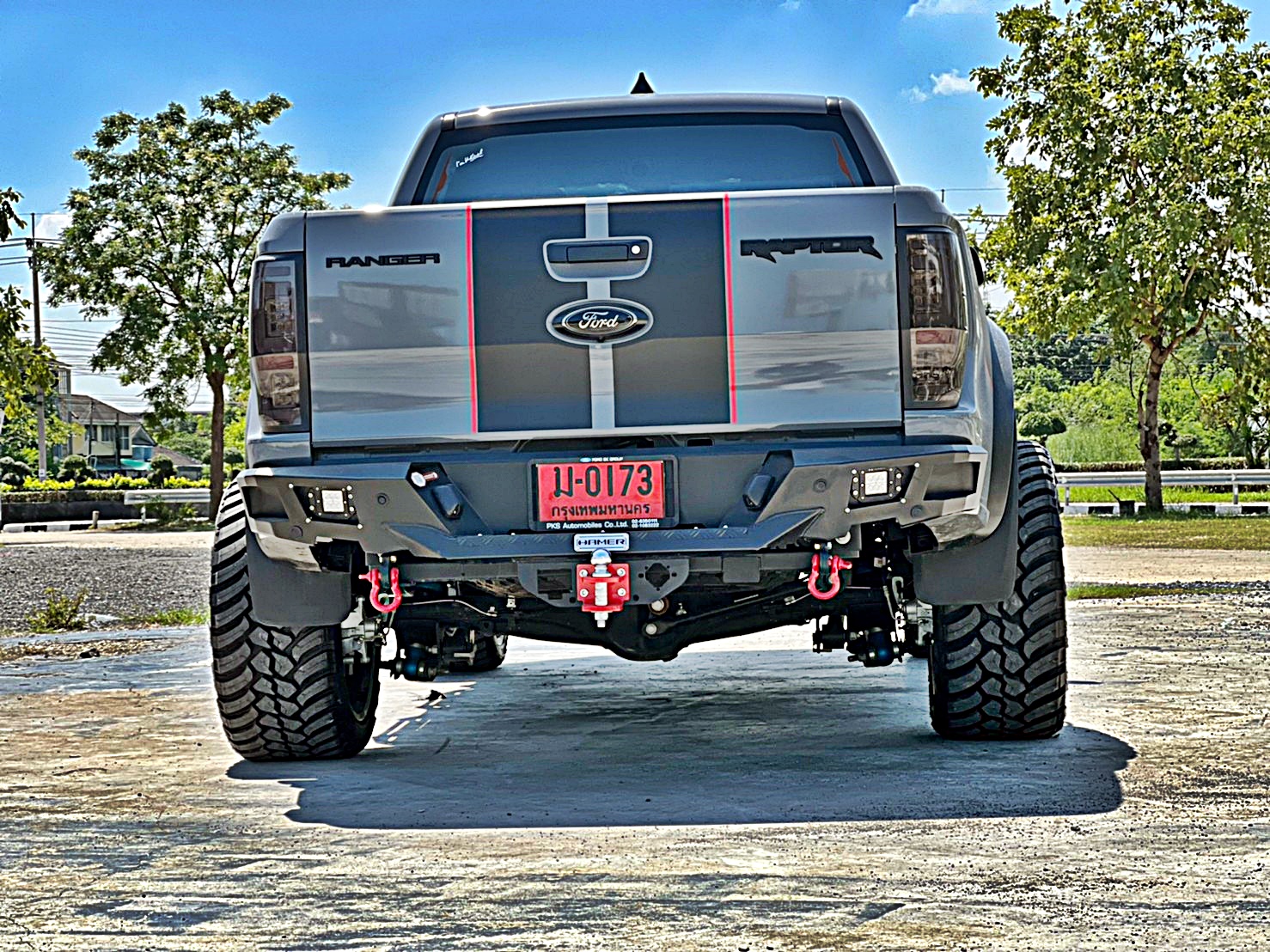 FORD RAPTOR ทรงเมกา่ ล้อ HOSTILE H113