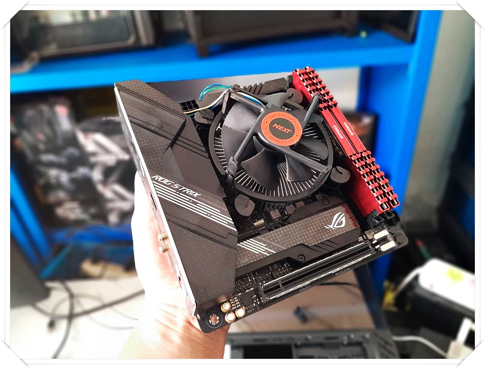 ** มือ 2 MB ITX** ASUS ROG STRIX H470-I GAMING SOCKET 1200 (GEN10)