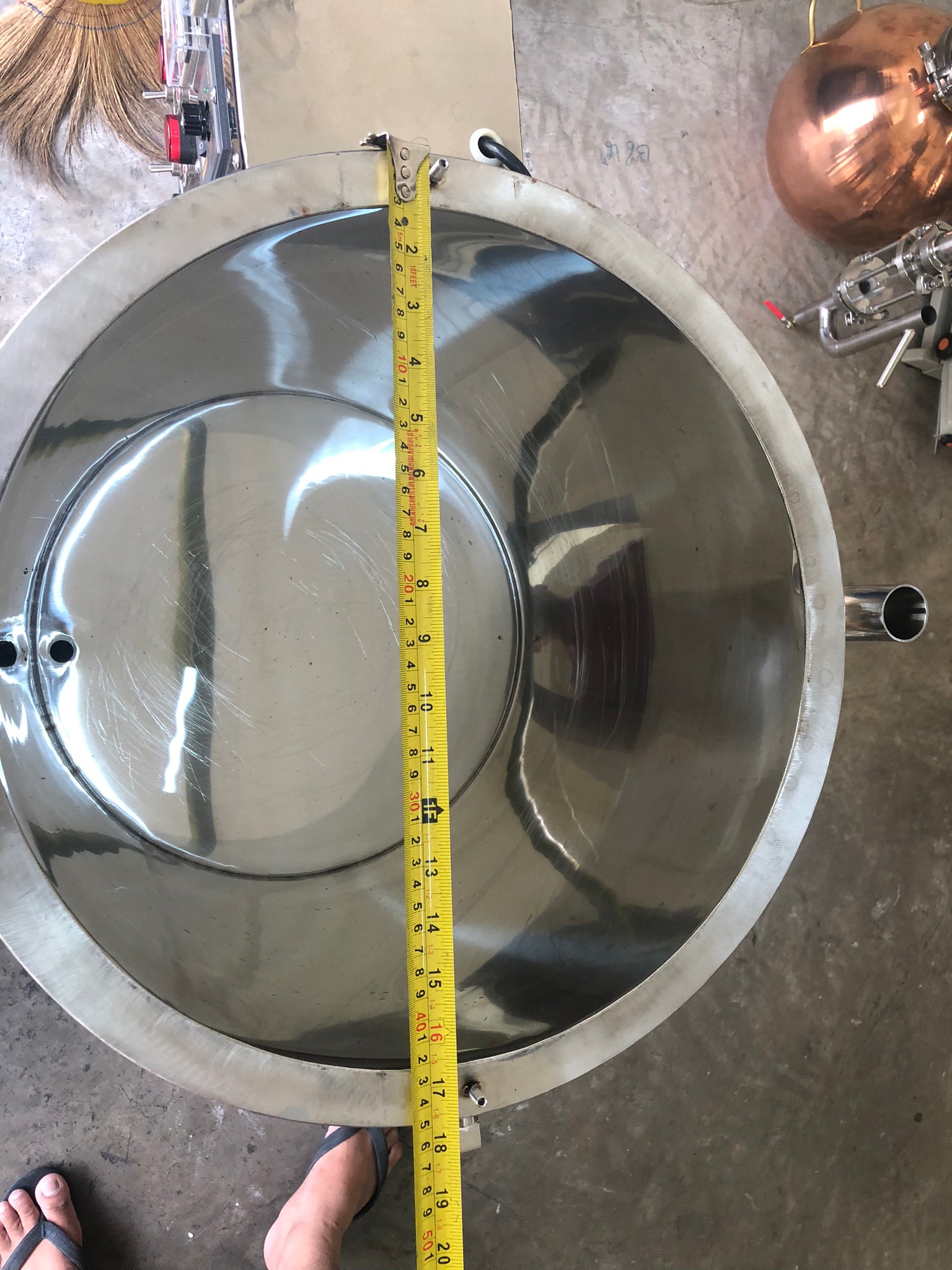 ➡️เครื่องกวนครีม ถังกวนครีมควบคุมอุณหภูมิได้ ถังสแตนเลส หม้อตุ๋นไฟฟ้า หม้อต้ม