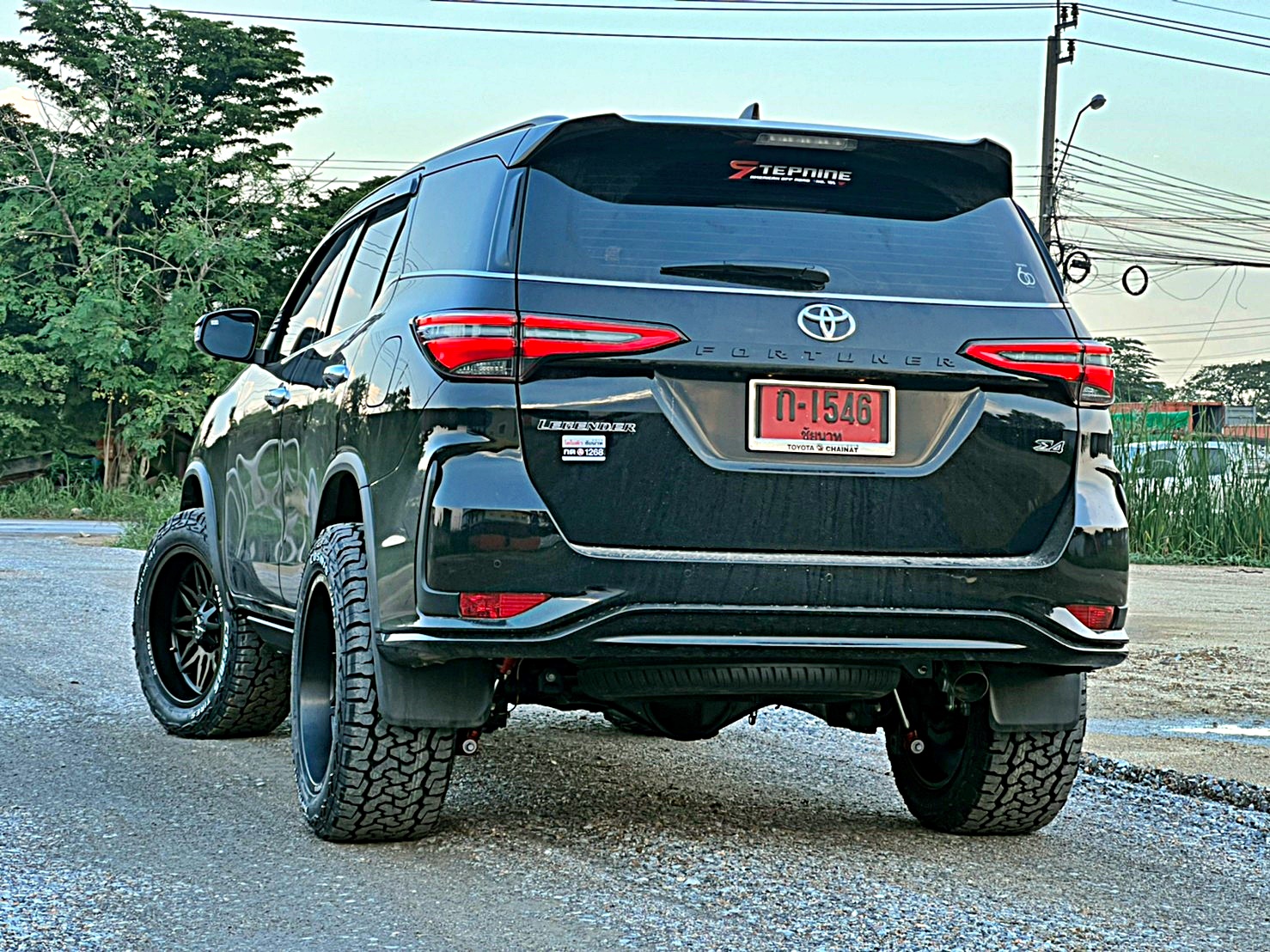 #TOYOTA_LEGENDER_จองคิวจากชัยนาท ไม่ยก ใส่ล้อออฟลบ