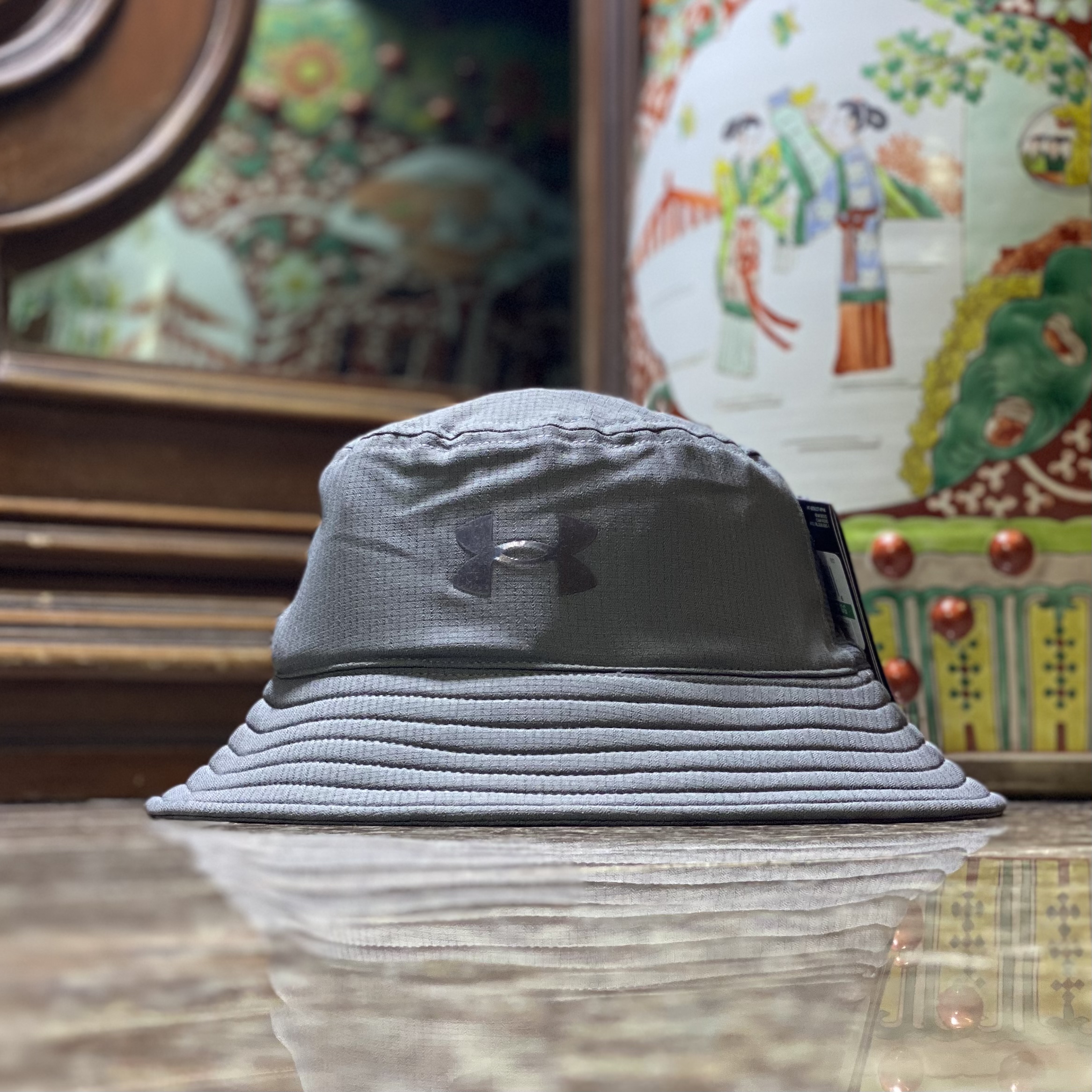 หมวกปีกรอบ Under Armour ISOChill ArmourVent Adventure Hat ‘Grey’ (LG)