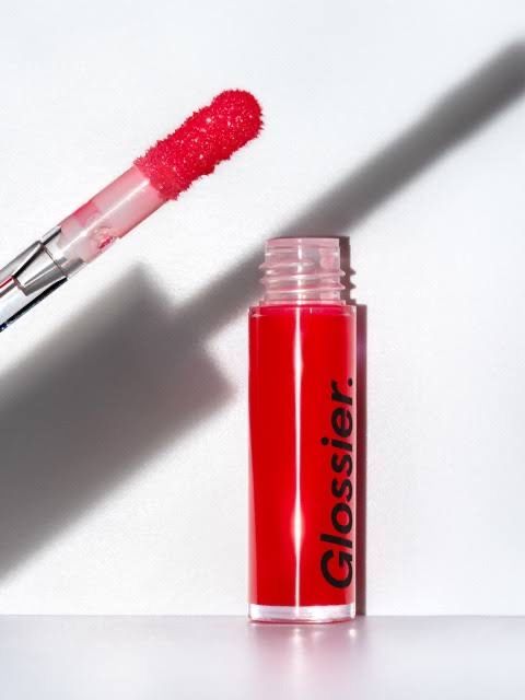 Glossier Lip Gloss ลิปกลอส สีใส clear / สีแดง red