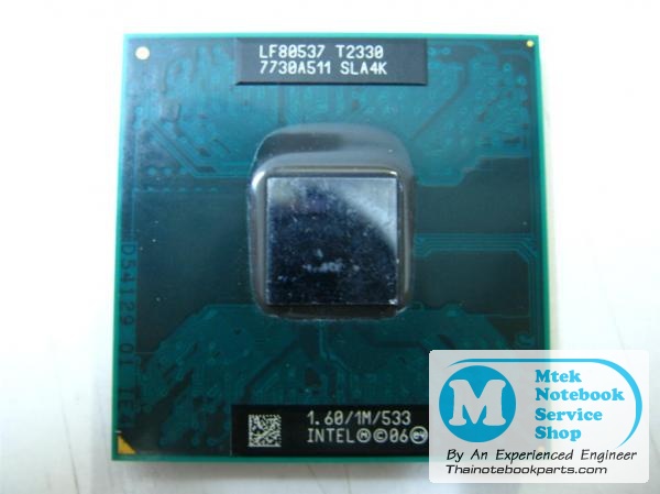 MT02341 ซีพียู CPU Intel Pentium D T2330 ความเร็ว 1.6GHz, L2 1MB, Bus 533MHz, Socket P - LF80537 SLA4K (มือสอง) 2