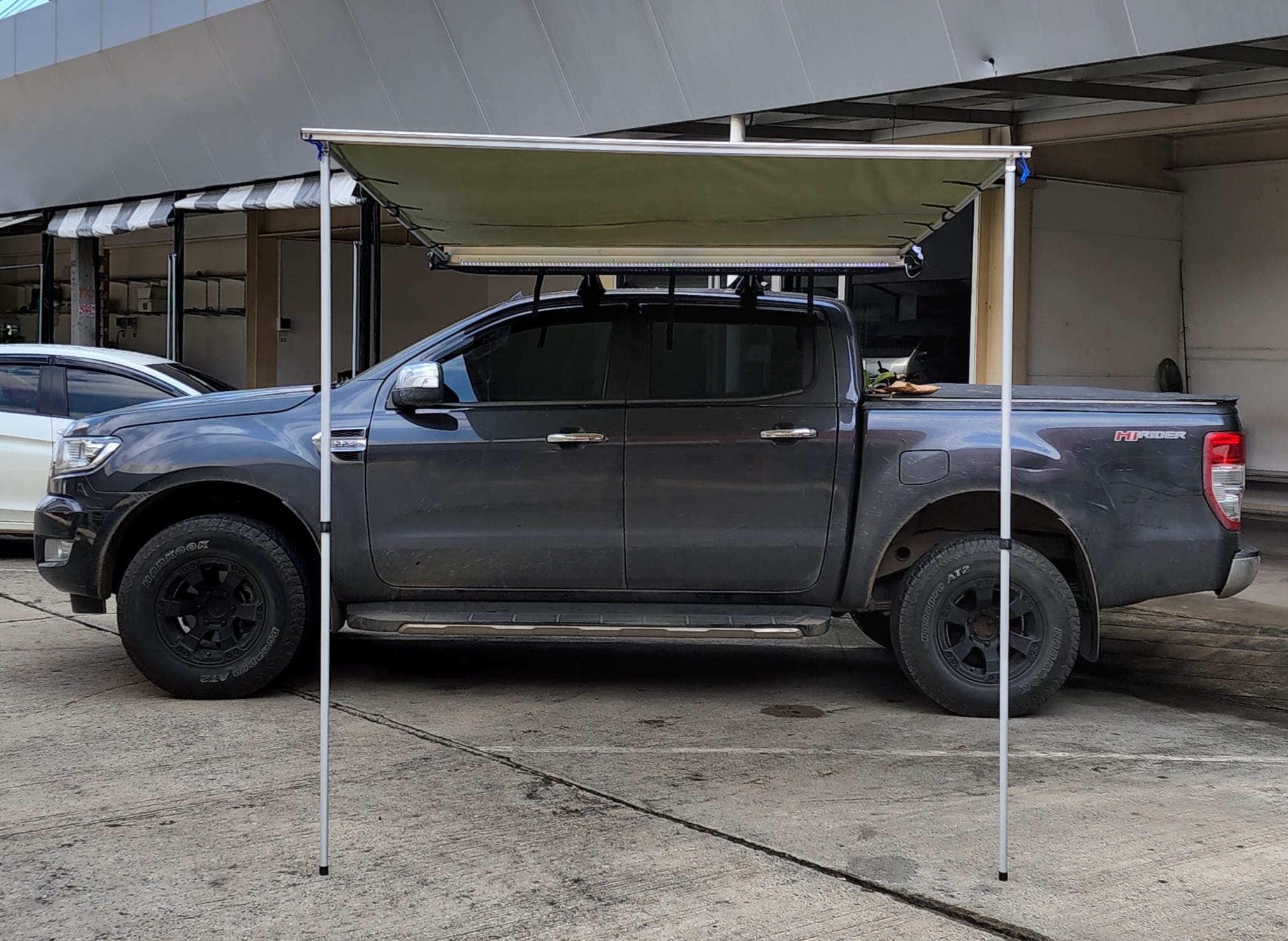 ม่านข้าง 2.5*2.5 สีเขียว BY MaxXEQUIP