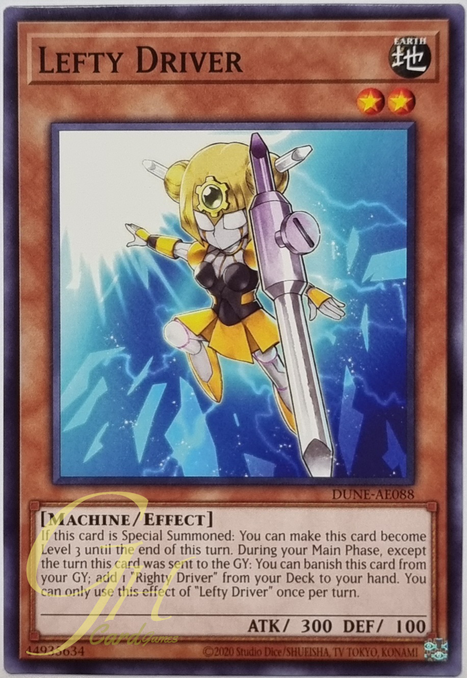 Yugioh [DUNE-AE088] Lefty Driver (Common)