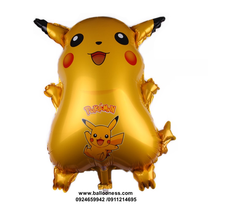 ลูกโป่งพิกะจู / PIKACHU OF POKEMON FOIL BALLOON (66*50cm)