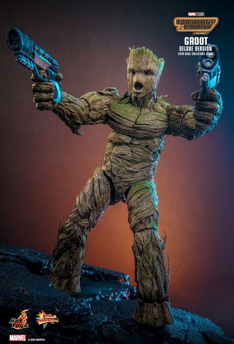 HOT TOYS MMS707 Guardians of the Galaxy Vol. 3 - Groot (Deluxe Version)