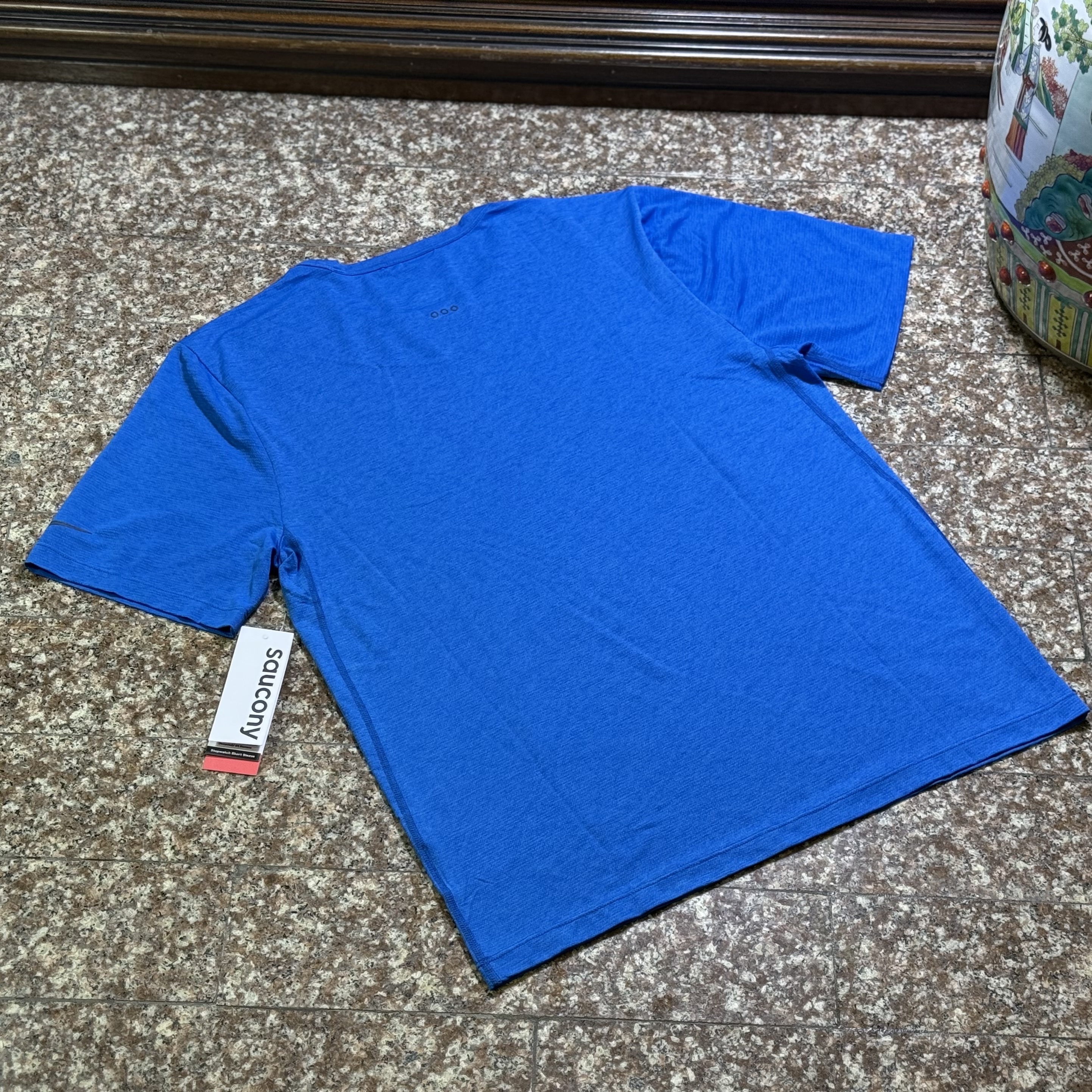 เสื้อวิ่ง Saucony StopWatch Running Shirt ‘COBALT’ (S,M)