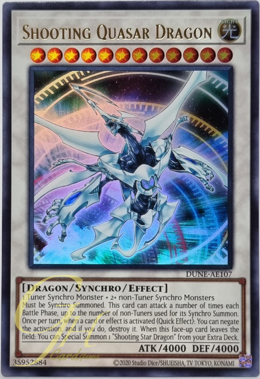 Yugioh [DUNE-AE107] Shooting Quasar Dragon (Ultra Rare)