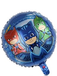 ฟอยล์ลูกโป่งกลมพีเจ มาสก์ / Pj Masks Foil Balloon
