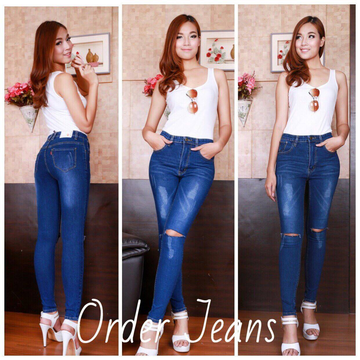 กางเกงขายาว(ผ้าไม่ยืด)