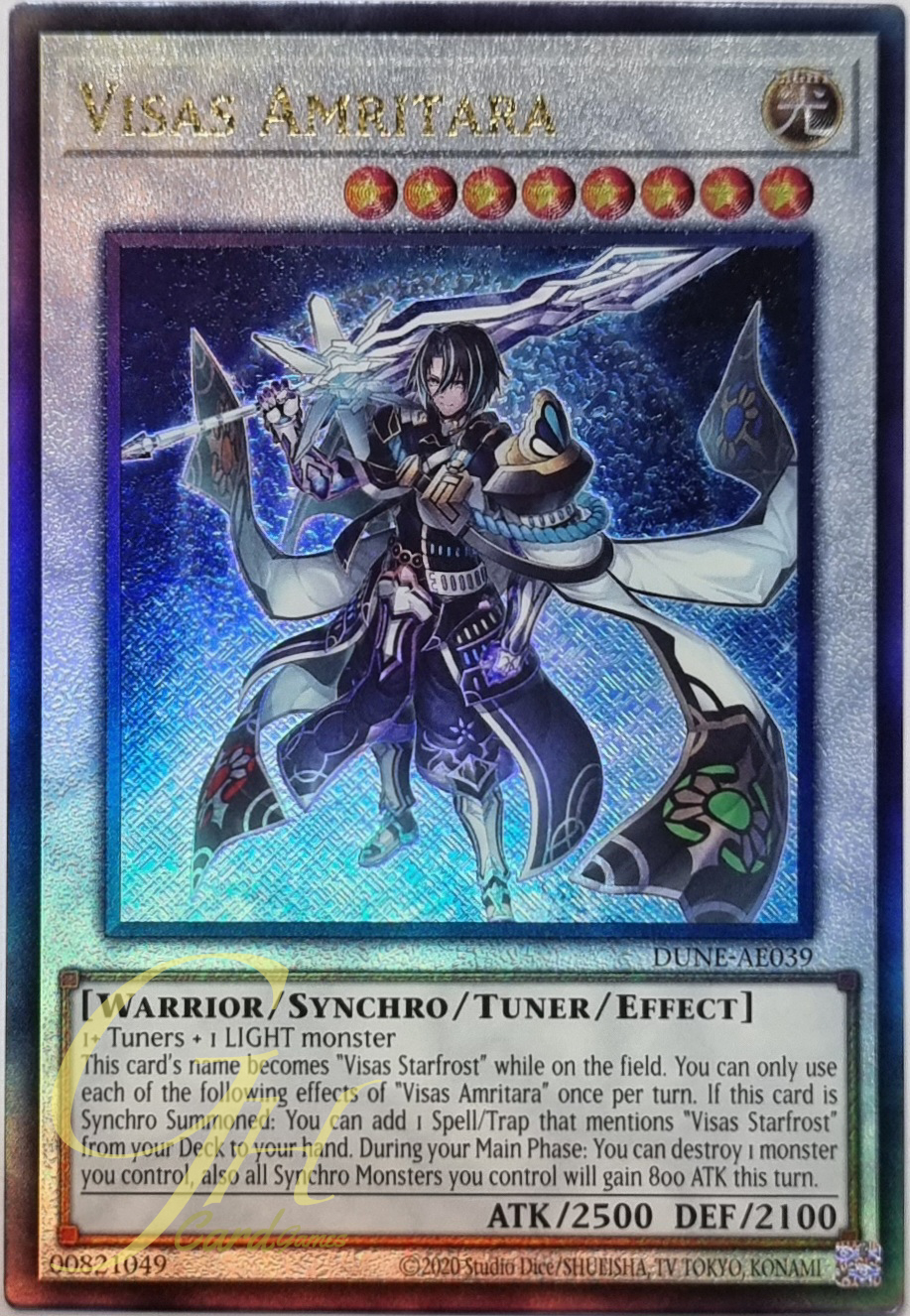 Yugioh [DUNE-AE039] Visas Amritara (Ultimate Rare)