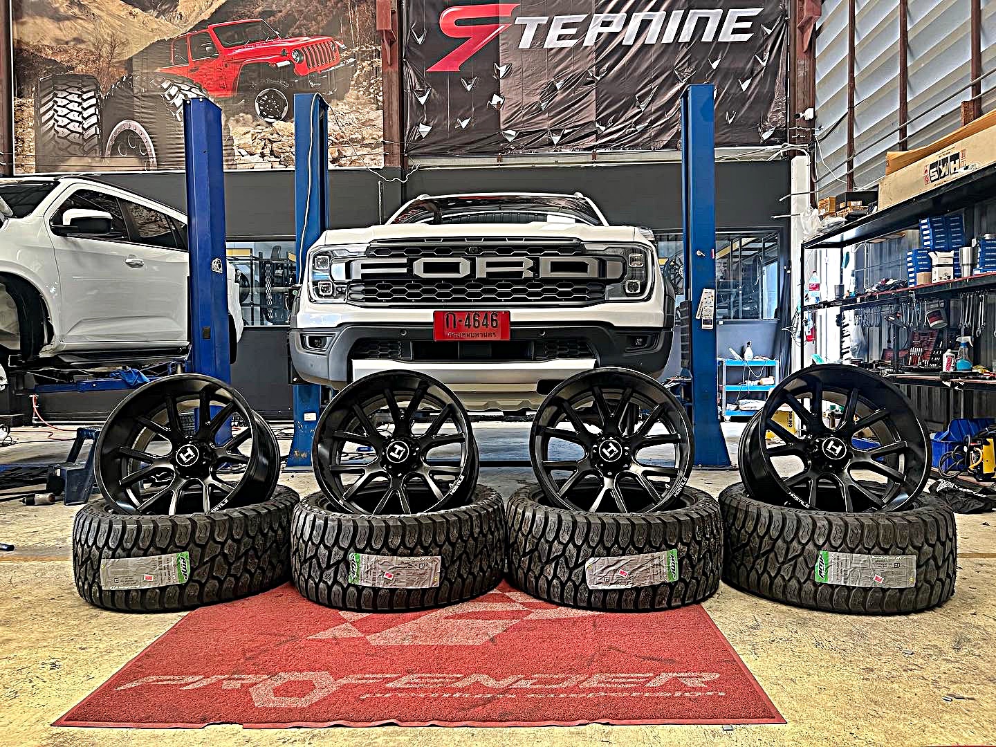 FORD EVEREST NEXTGEN ล้อแท้ HOSTILE H113 ที่ STEP9