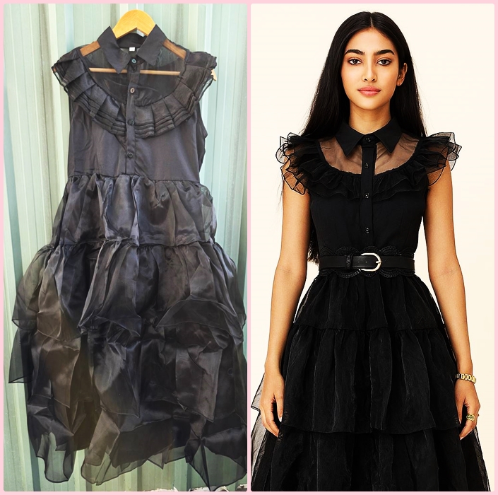 เดรสดำ คอสเพลย์ฮาโลวีน