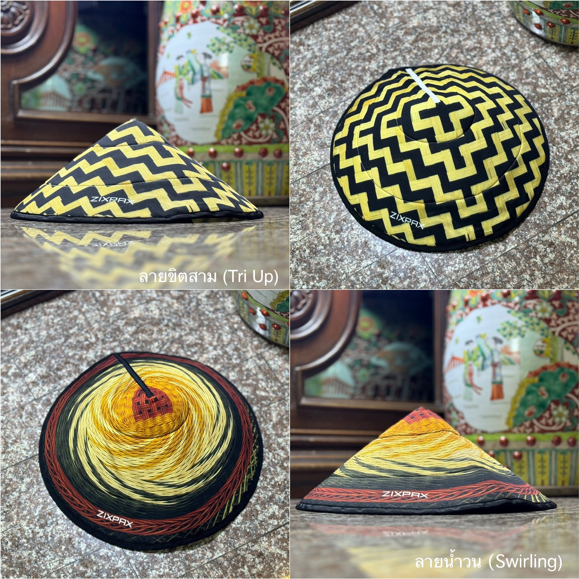 หมวกปีกรอบ Zixpax X Gradon Running Hat (6ลาย)