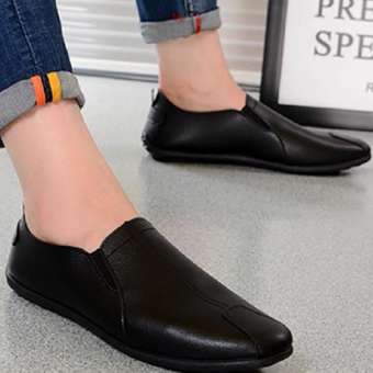 FF รองเท้าหนังสุภาพบุรุษ (สีดำ) รุ่น 9114