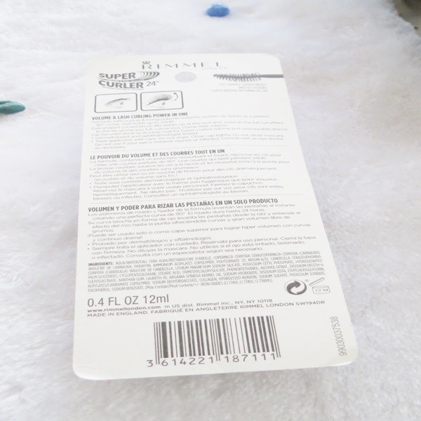 Rimmel super curler 24hr