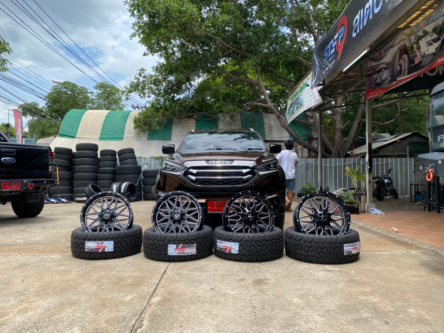 MU-X แต่งออฟโรด แบบไม่ยกที่ STEP9