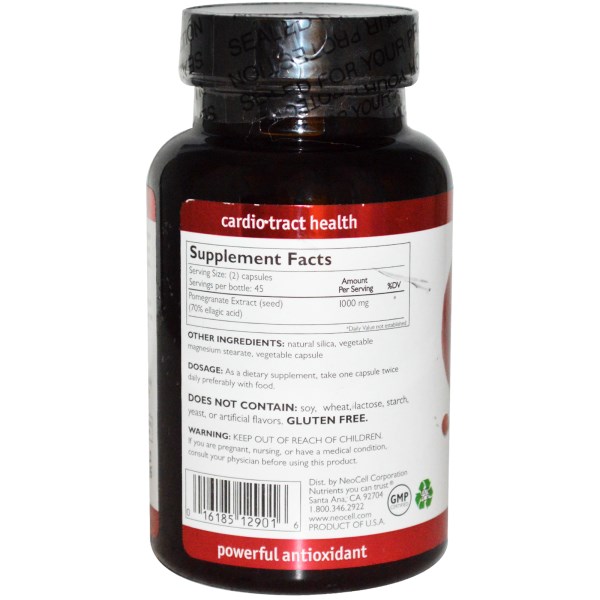 Neocell, Pomegranate, 90 Capsules