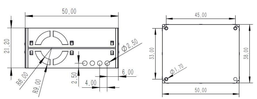 เซนเซอร์ตรวจจับฝุ่น pm2.5 แบบเลเซอร์ รุ่น PMS5003