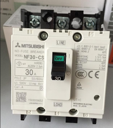 Mitsu Breaker 3P 30A รุ่น NF30-CS