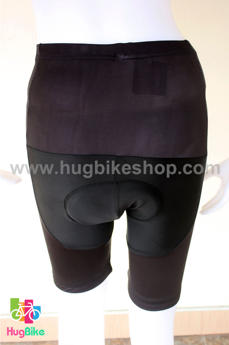 กางเกงจักรยานผู้หญิงขาสั้น Rapha 16 (01) สีดำ