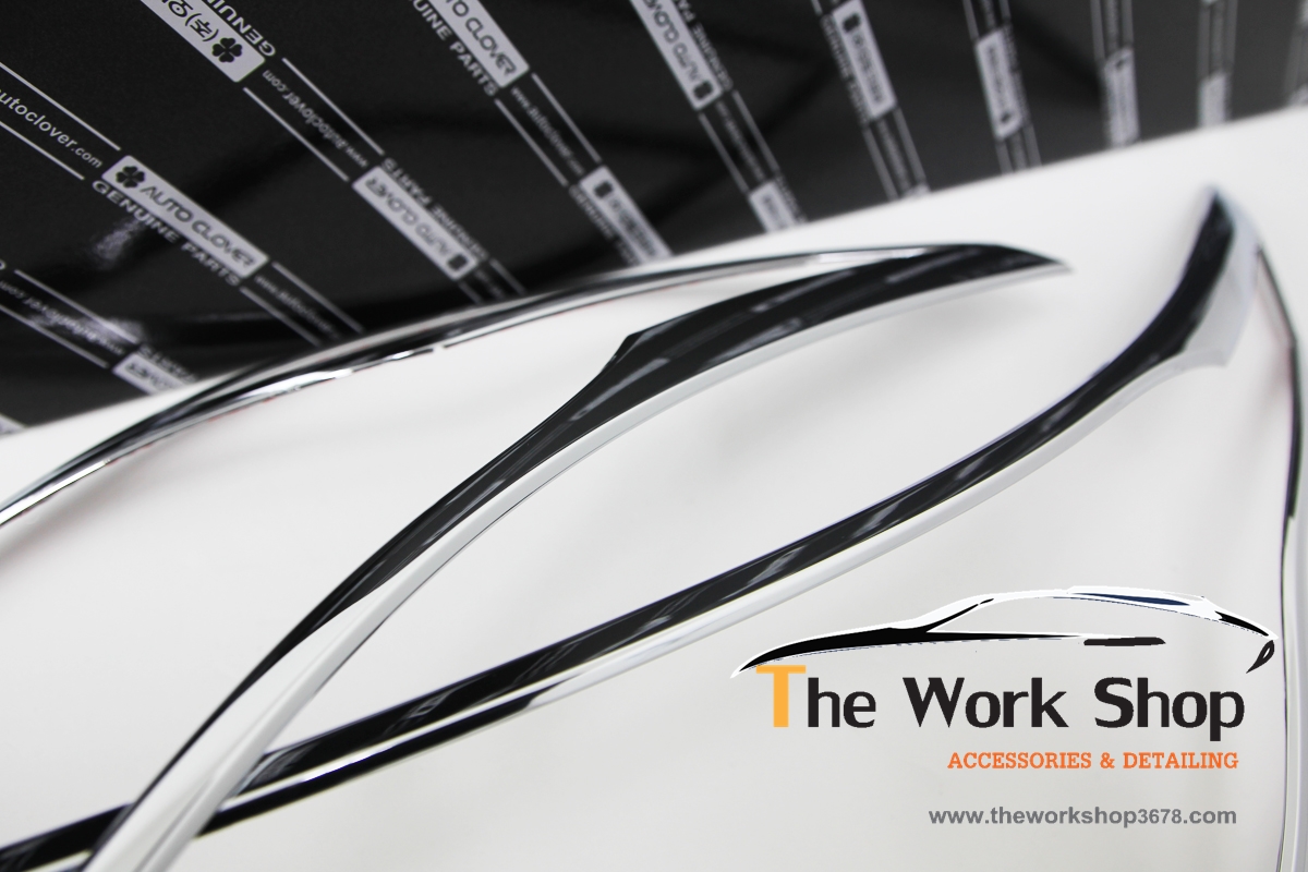 Head Lamp Garnish / Chrome Head Lamp Cover for Sorento ( โครเมี่ยมแต่งไฟคู่หน้า )