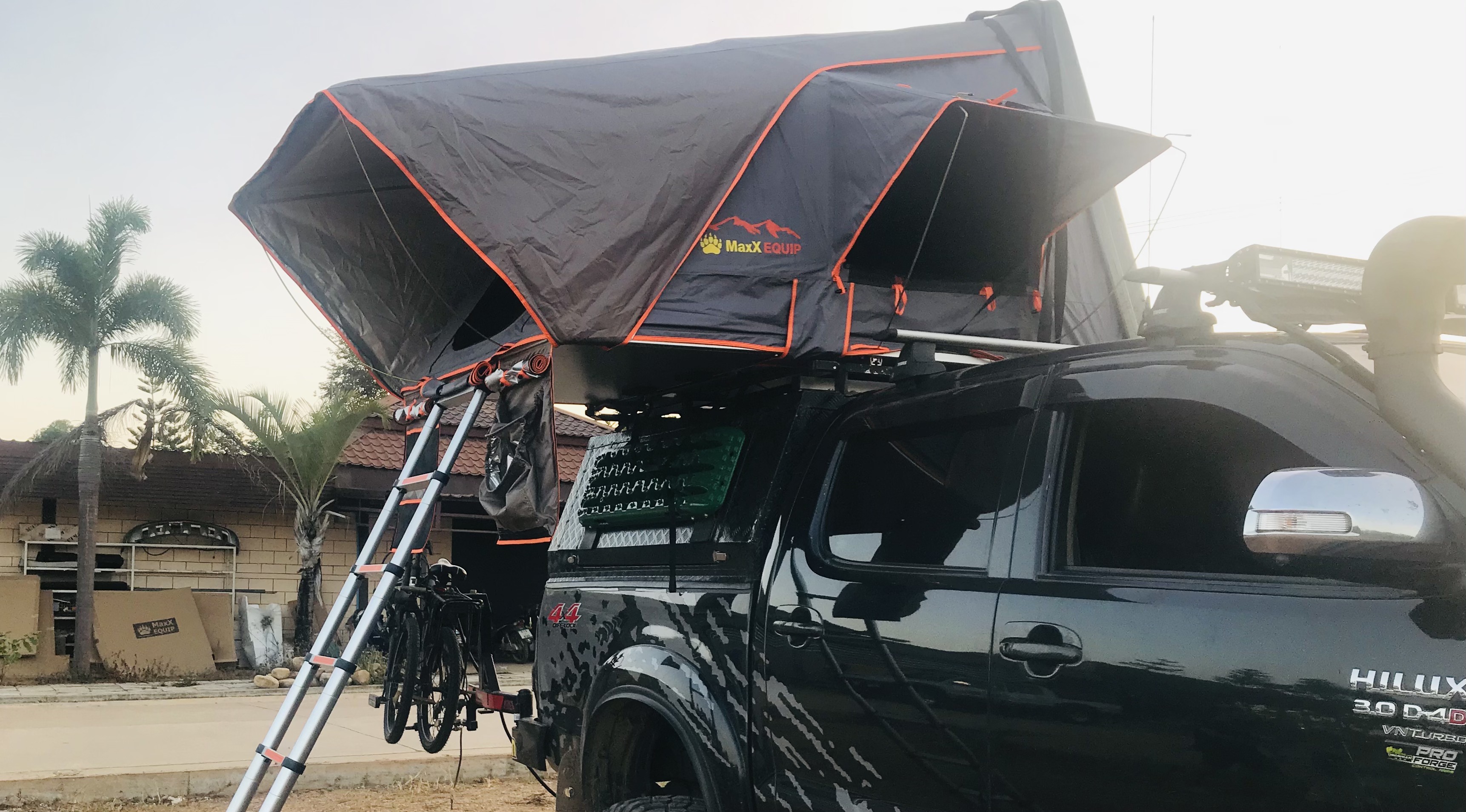 HORNBILL Size XXL (1.9) - MaxX Equip เต็นท์หลังคารถ - ประเภทหลังคาอ่อน