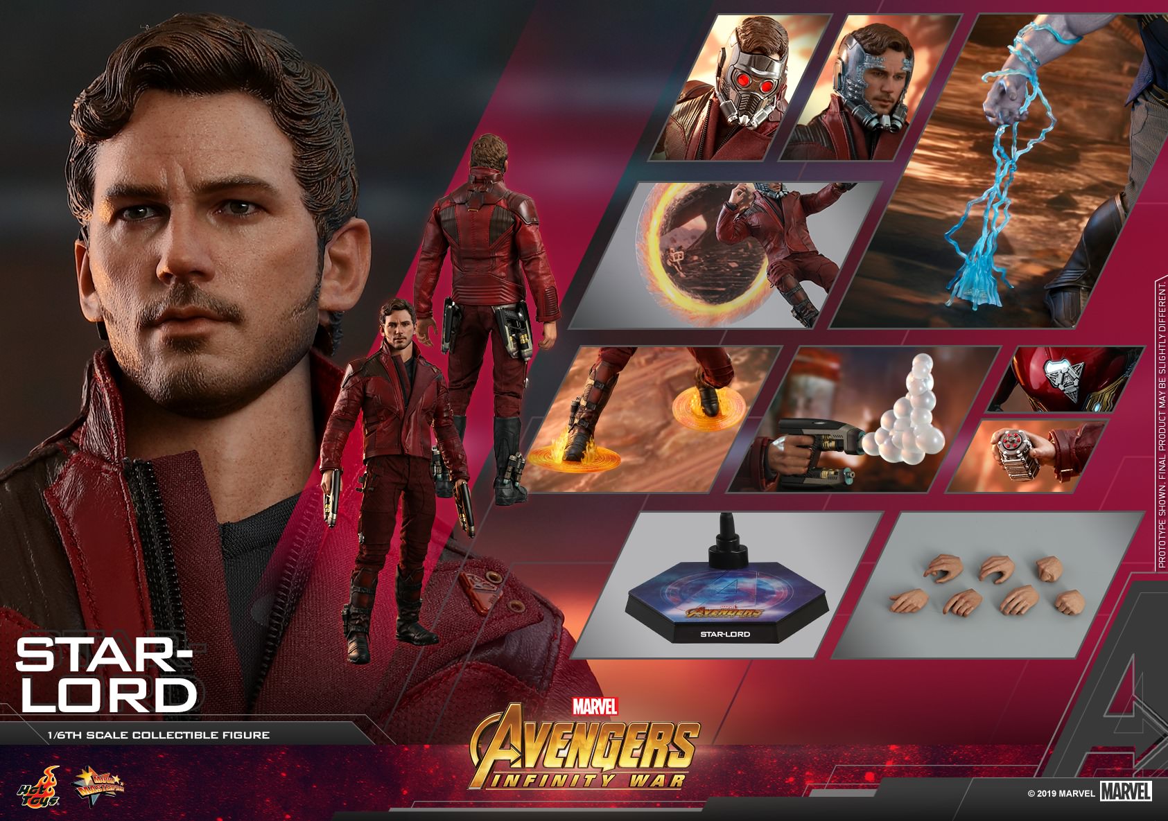 MMS 539 AVENGERS : INFINITY WAR – STAR-LORD