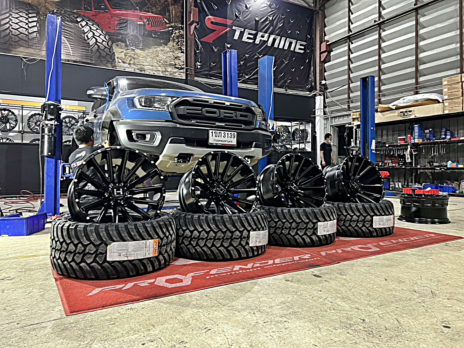 ล้อแท้ HOSTILE H123 ขอบ22 ใส่ FORD RAPTOR