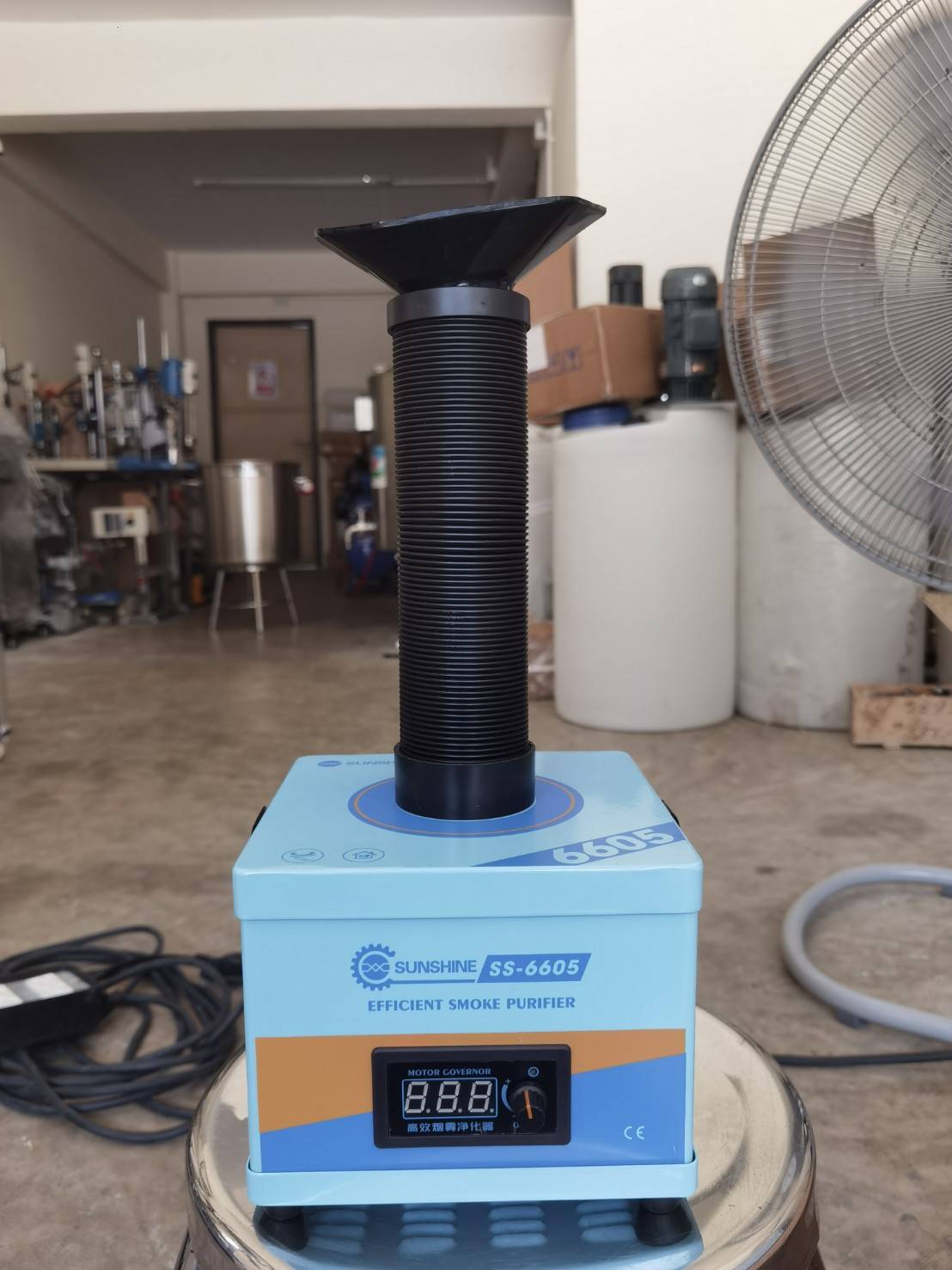 16640 เครื่องดูดควันมินิ powerful smoke purifier SS-6605