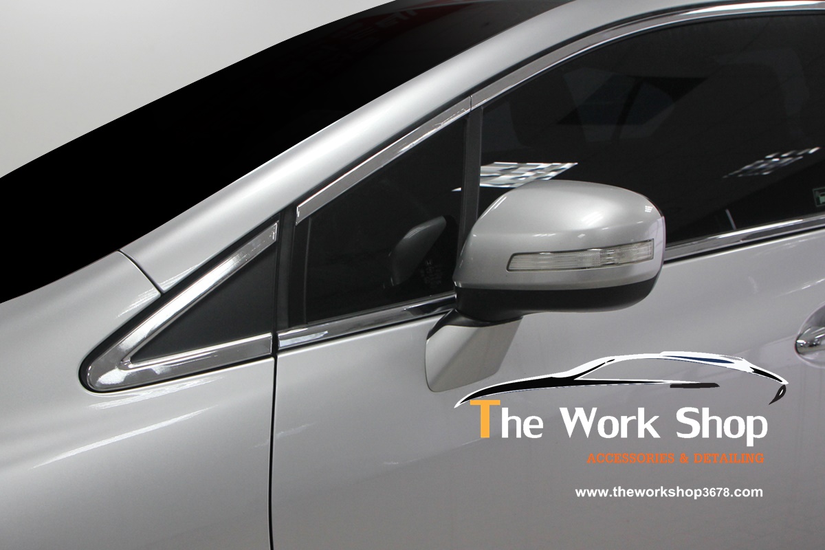 A Pillar Molding for Civic All New - ชุดโครเมี่ยมแต่งข้างและฐานกระจกมองข้าง