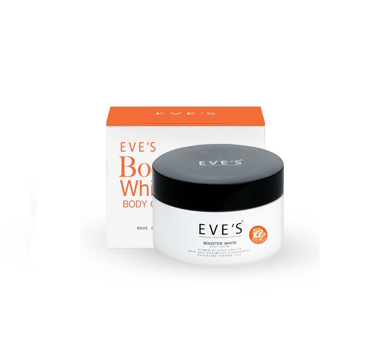 EVE'S บูสเตอร์ / BOOSTER WHITE PLUS ลดผิวแตกลาย กันท้องลาย ครีมคนท้อง