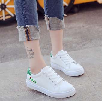 Chafferer Shop รองเท้าผ้าใบผู้หญิง รองเท้าแฟชั่นสไตล์เกาหลี FASHION เท่ห์ NO.A026