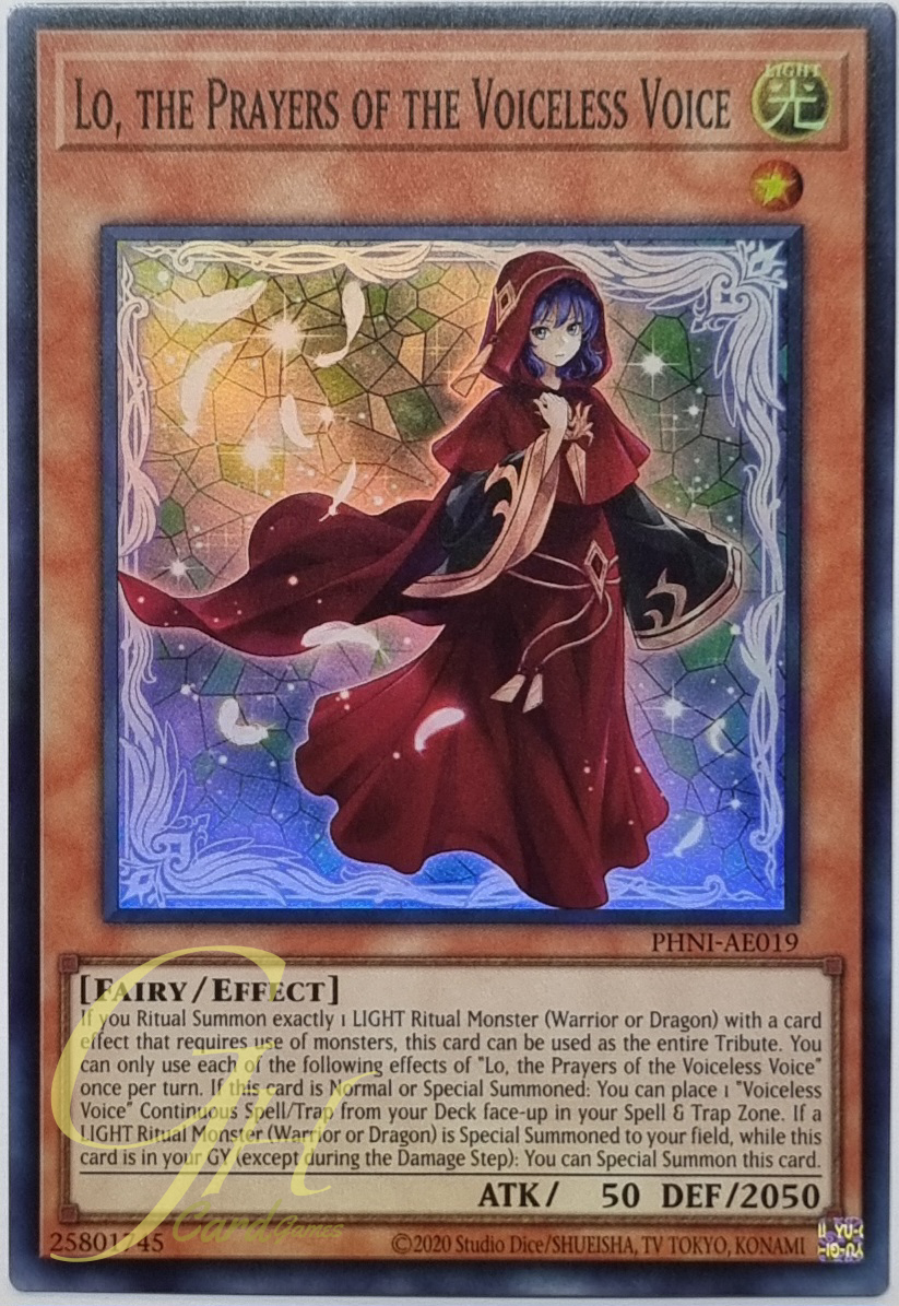 Yugioh [PHNI-AE019] Novox, the Silenforcer Disciple (Super Rare)