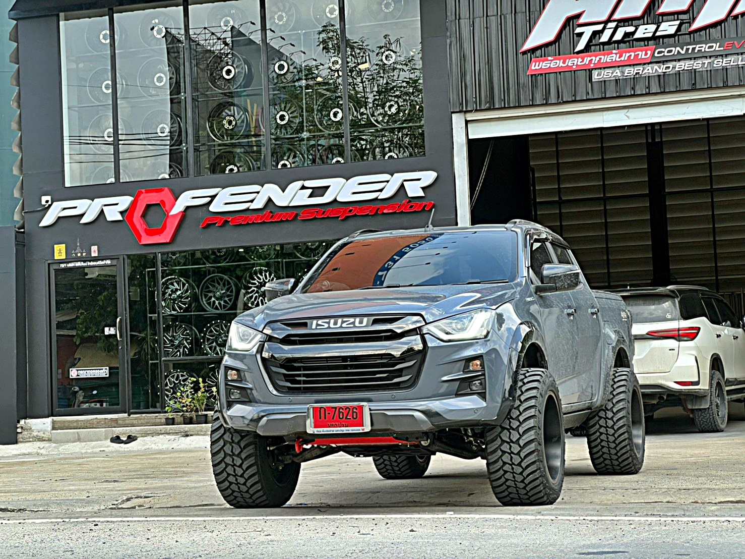 D_MAX_ทะเบียนนครปฐม ทำทรงเมกาที่ STEP9