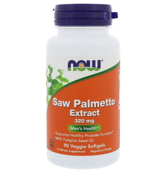 Now Foods, Saw Palmetto Extract, 320 mg, 90 Veggie Softgels
